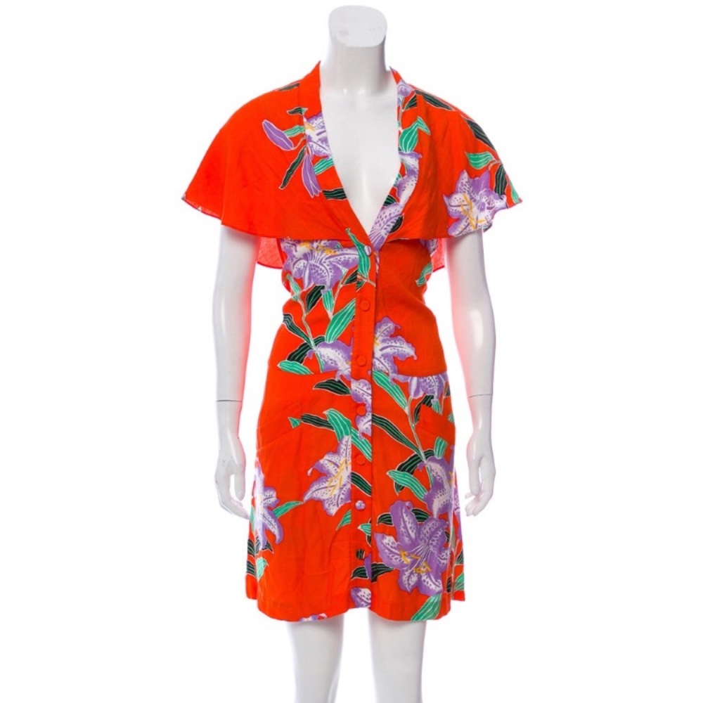 Diane Von Furstenberg open back dress